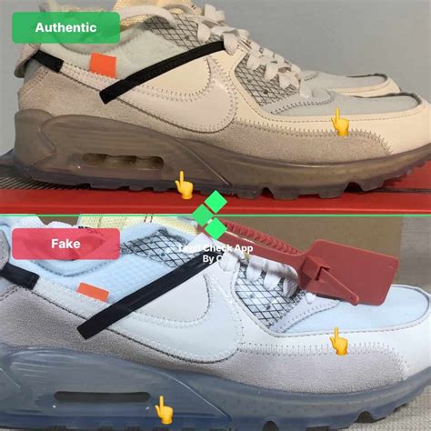 nike off white air max 90 black real vs fake|air max 90 desert ore.